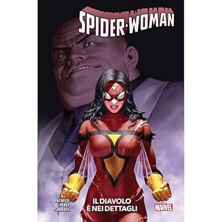 Spider-Woman 4 diavolo dettagli di Perez CART. NUOVO ed. Panini Comics SU02