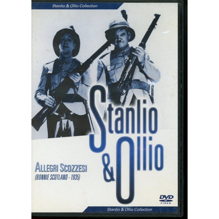 DVD Stanlio e Ollio collection  3 : allegri scozzesi ITA usato ed. Bibax B68