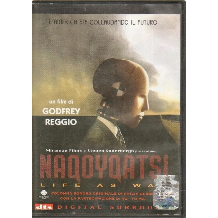 DVD Naqoyqatsi life as war ITA usato ed. Cecchi Gori B68