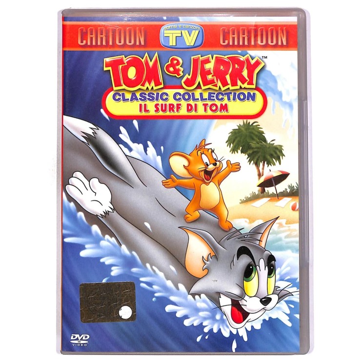 DVD Tom Jerry classic collection surf Tom ITA nuovo EDIT Tv Sorrisi Canzoni B67