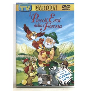 DVD I piccoli eroi della foresta ITA nuovo EDITORIALE ed. Tv Sorrisi Canzoni B67