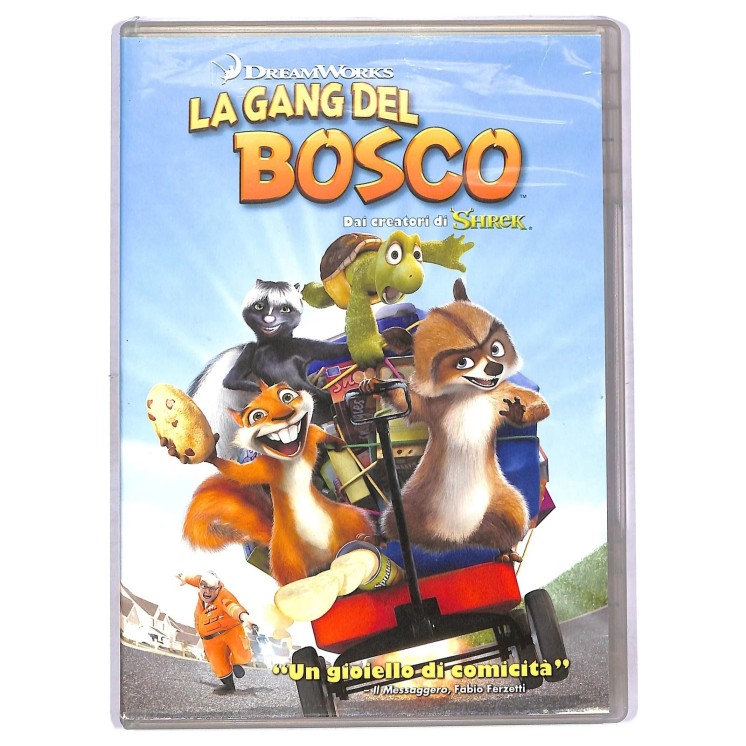 DVD La gang del bosco ITA nuovo EDITORIALE ed. Dreamworks B51