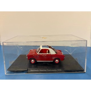 Auto VINTAGE Autobianchi Bianchina trasformabile 1958 1:24 MODELLINO Gd48