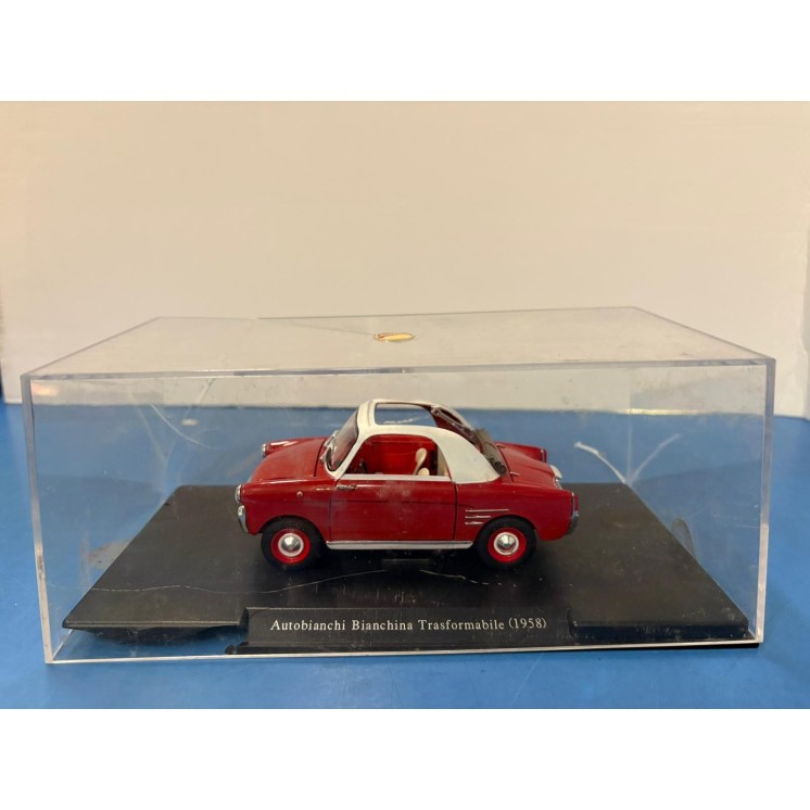 Auto VINTAGE Autobianchi Bianchina trasformabile 1958 1:24 MODELLINO Gd48