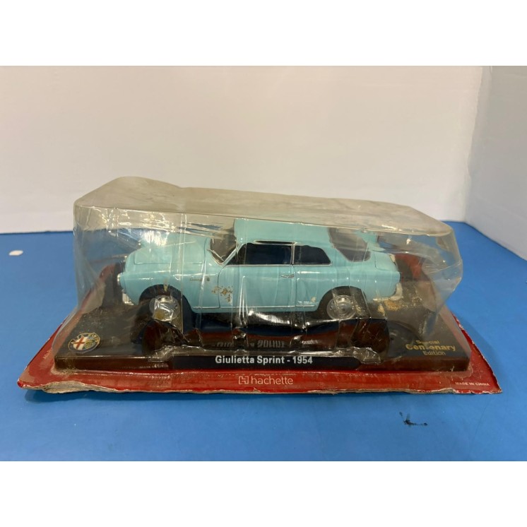 Hachette Special Centenary Alfa Romeo Giulietta Sprint 1954 1:24 MODELLINO Gd03