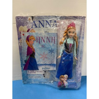 Disney Princess Anna Frozen NUOVA 30cm serie edicola Gd56