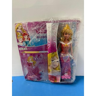 Disney Princess Aurora la Bella addormentata NUOVA 30cm serie edicola Gd56