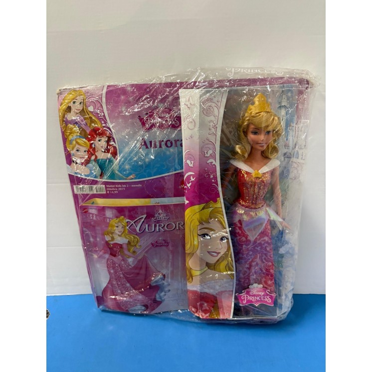 Disney Princess Aurora la Bella addormentata NUOVA 30cm serie edicola Gd56