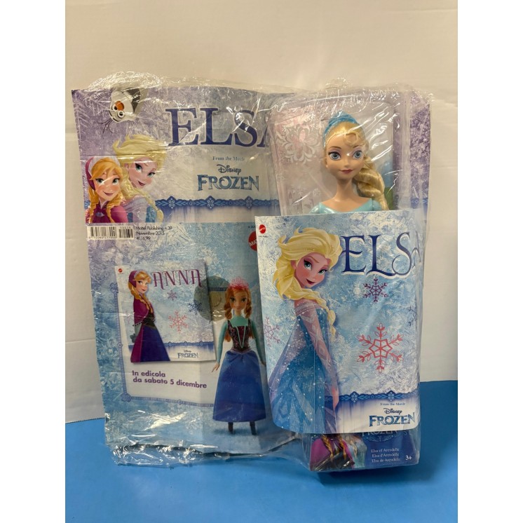 Disney Princess Elsa FrozenNUOVA 30cm serie edicola Gd56