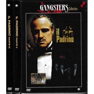 DVD Gangster coll. : Il Padrino seq. COMPL. 1/3 ITA usato EDIT. ed. Panorama B03