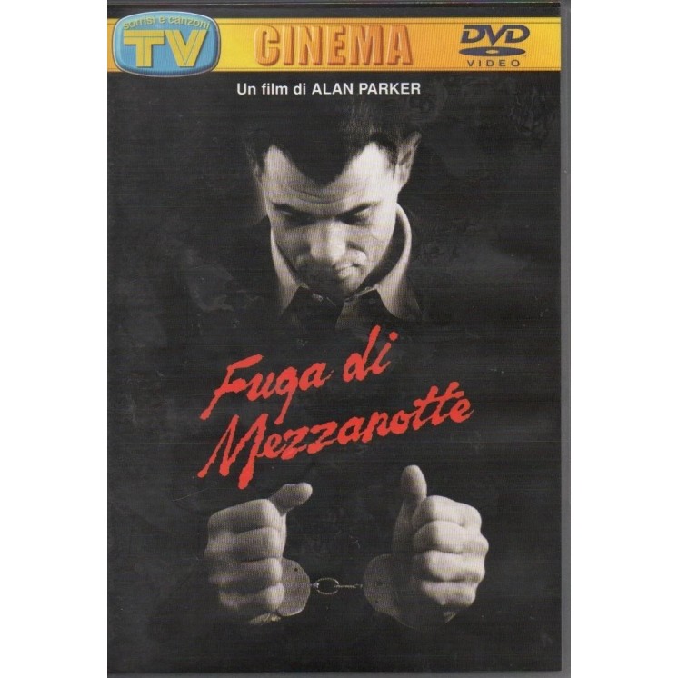 DVD Fuga di mezzanotte ITA nuovo EDITORIALE ed. Tv Sorrisi Canzoni B78