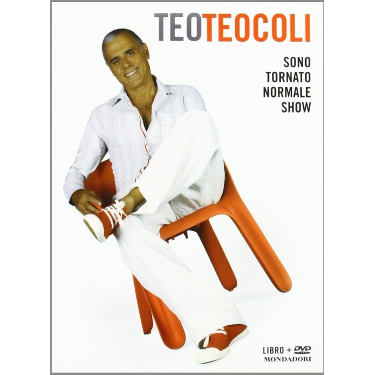 DVD Teo Teocoli tornato normale show + libro ITA nuovo EDIT. ed. Mondadori B76