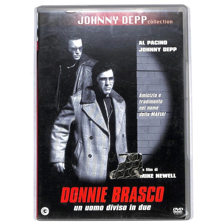 DVD Johnny Depp collection : Donnie Brasco ITA nuovo EDITORIALE B33
