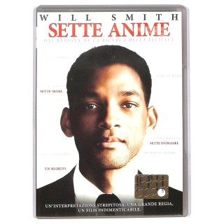 DVD Sette anime con Will Smith ITA nuovo EDITORIALE B45