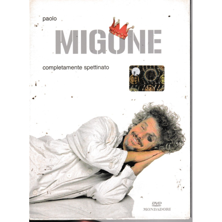 DVD P. Migone completamente spettinato + libro ITA nuovo EDIT. ed. Mondadori B47