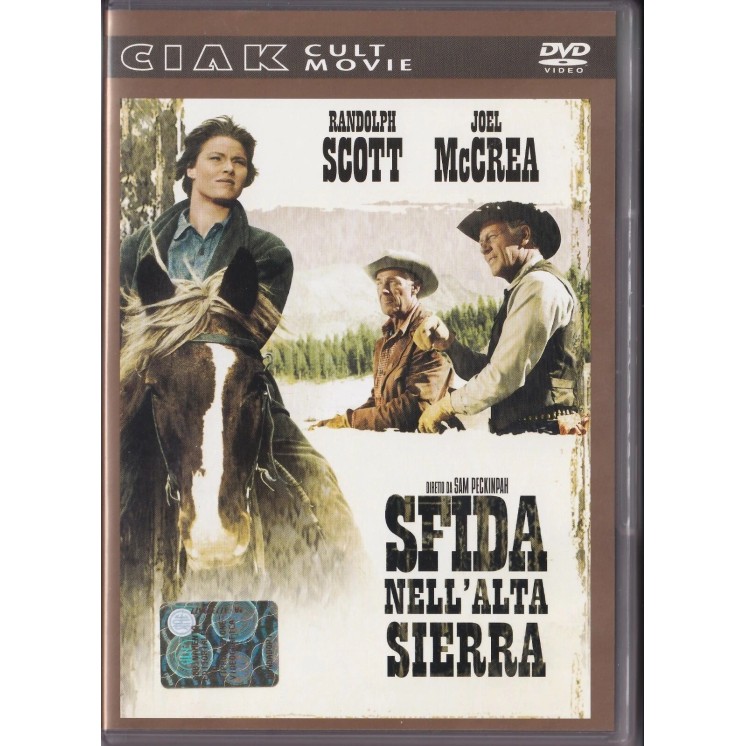 DVD Ciak cult movie : Sfida nell'alta sierra ITA nuovo EDITORIALE ed. Ciak B14