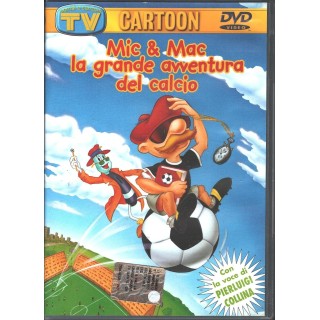 DVD Mic e Mac avventura calcio ITA nuovo EDITORIALE ed. Tv Sorrisi e Canzoni B14
