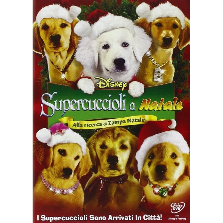 DVD Supercuccioli a Natale ricerca Zampa Natale ITA nuovo ed. Disney B14