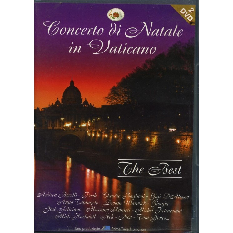 DVD Concerto Natale Vaticano 2 dischi ITA nuovo EDIT. ed. Tv Sorrisi Canzoni B57