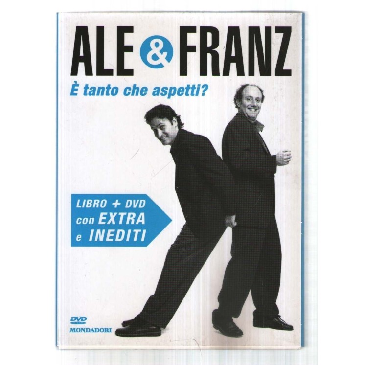 DVD Ale e Franz è tanto che aspetti? + libro ITA nuovo EDIT. ed. Mondadori B57