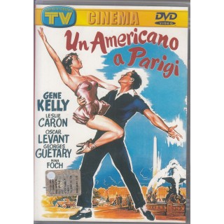 DVD Un americano a Parigi ITA nuovo EDITORIALE ed. Tv Sorrisi Canzoni B65