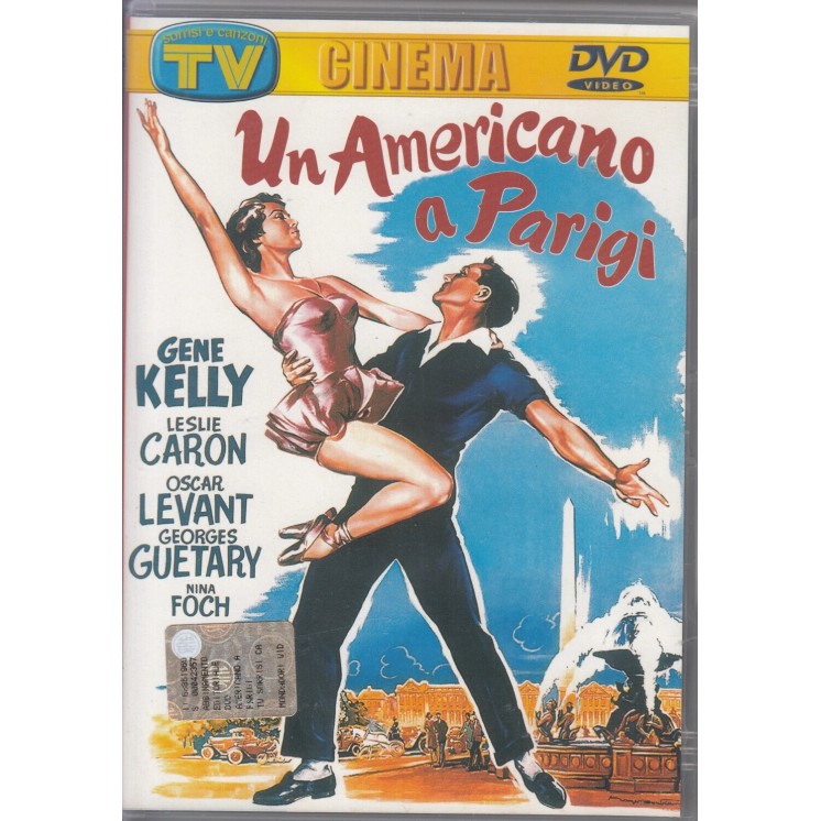 DVD Un americano a Parigi ITA nuovo EDITORIALE ed. Tv Sorrisi Canzoni B65