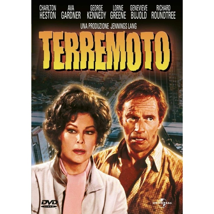 DVD Terremoto ITA nuovo EDITORIALE ed. Universal B73