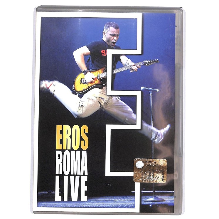 DVD Eros Roma live ITA nuovo EDITORIALE ed. Sony Music B73