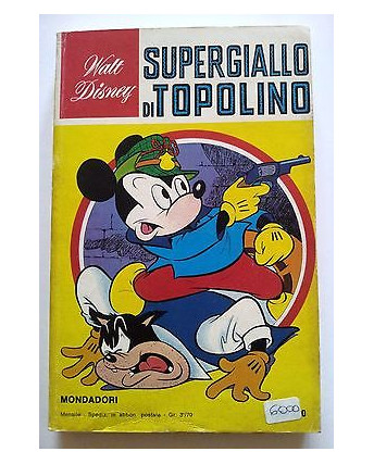 Classici Disney 21 Supergiallo di Topolino II serie ed. Mondadori BO09