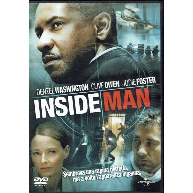 DVD Prima visione : Inside Man ITA usato EDITORIALE ed. Panorama B67