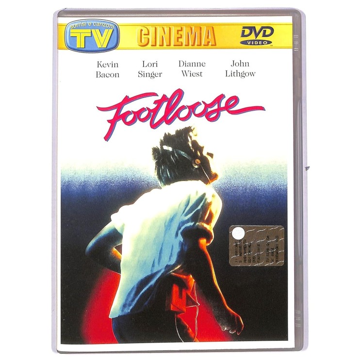 DVD Footloose ITA usato EDITORIALE ed. Tv Sorrisi e Canzoni B30