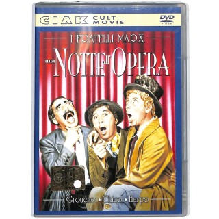 DVD Ciak cult movie : Una notte all'opera ITA usato EDIT. ed. Ciak B31