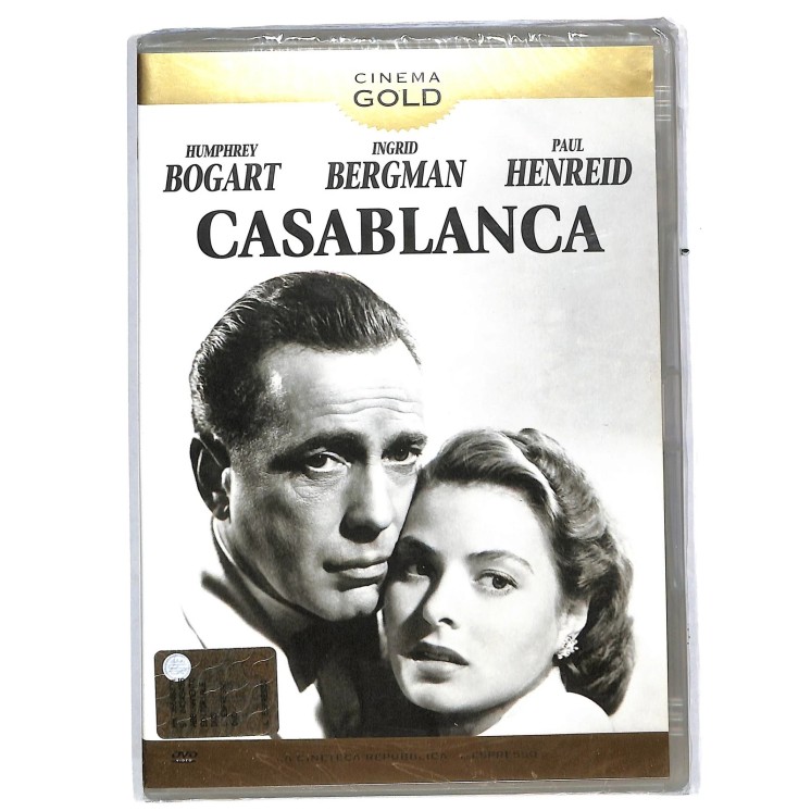 DVD Cinema gold : Casablanca ITA usato EDITORIALE ed. L'Espresso B31