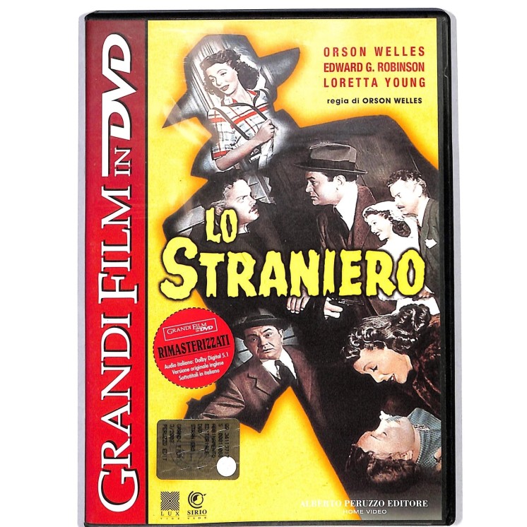 DVD Grandi film dvd : Lo straniero ITA usato EDITORIALE ed. Lux Vide B66