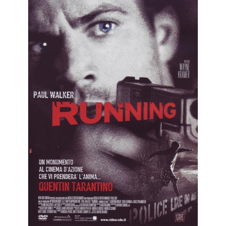 DVD Running con Paul Walker ITA usato EDITORIALE ed. Master B22