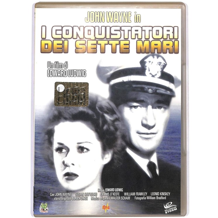 DVD I conquistatori dei sette mari ITA usato EDITORIALE ed. Millenium Storm B08