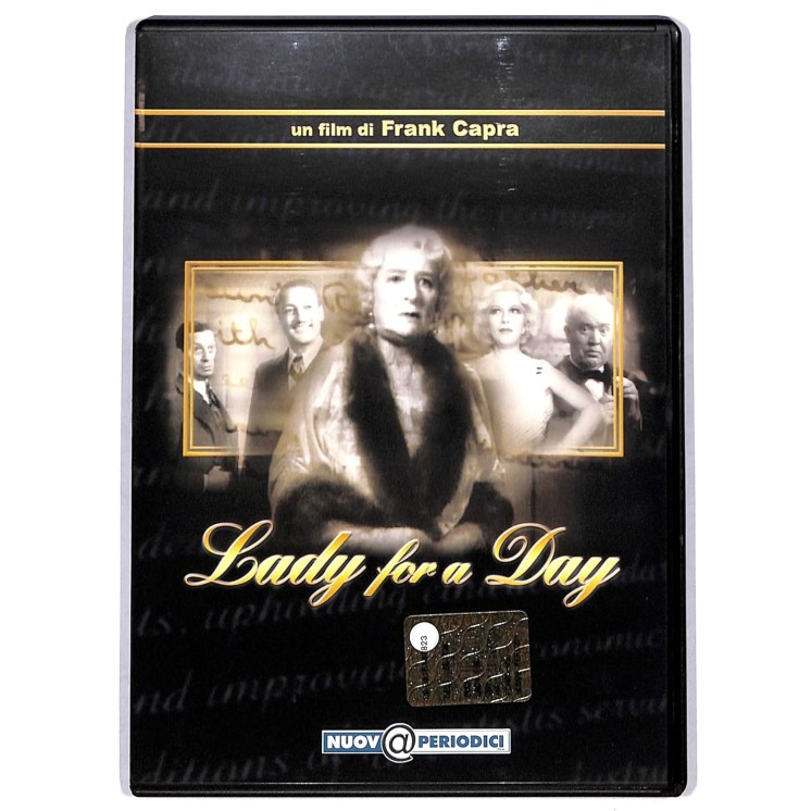 DVD Lady for a day ITA usato EDITORIALE ed. Nuova Periodici B08