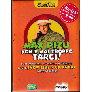 DVD Comiciddi 1 : Max Pisu non mai troppo tarci ITA nuovo EDIT. ed. Kowalski B73