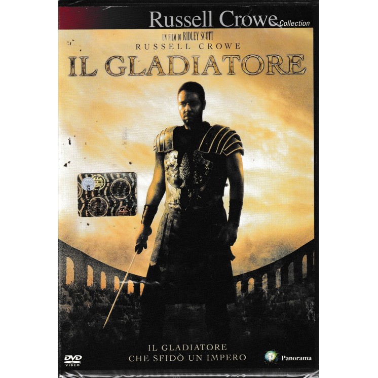 DVD Russel Crowe collection : il gladiatore ITA nuovo EDIT. ed. Panorama B65