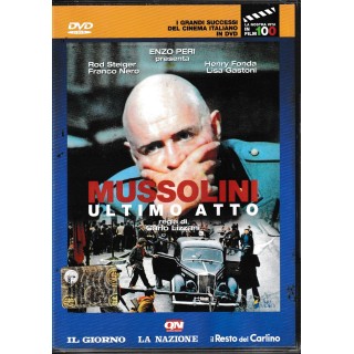 DVD Mussolini ultimo atto ITA usato EDITORIALE ed. Il Messaggero B76