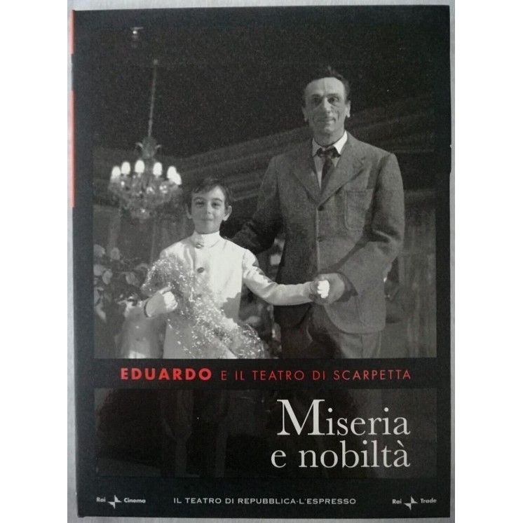 DVD Eduardo teatro scarpetta 2 : Miseria nobiltà ITA usato EDIT ed. Espresso B77