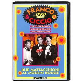 DVD Due mattacchioni al Moulin Rouge ITA usato EDITORIALE ed. DeAgostini B77