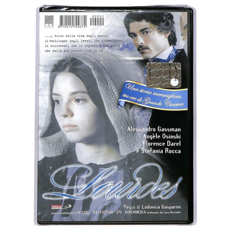 DVD Lourdes ITA usato ed. Famiglia Cristiana B54