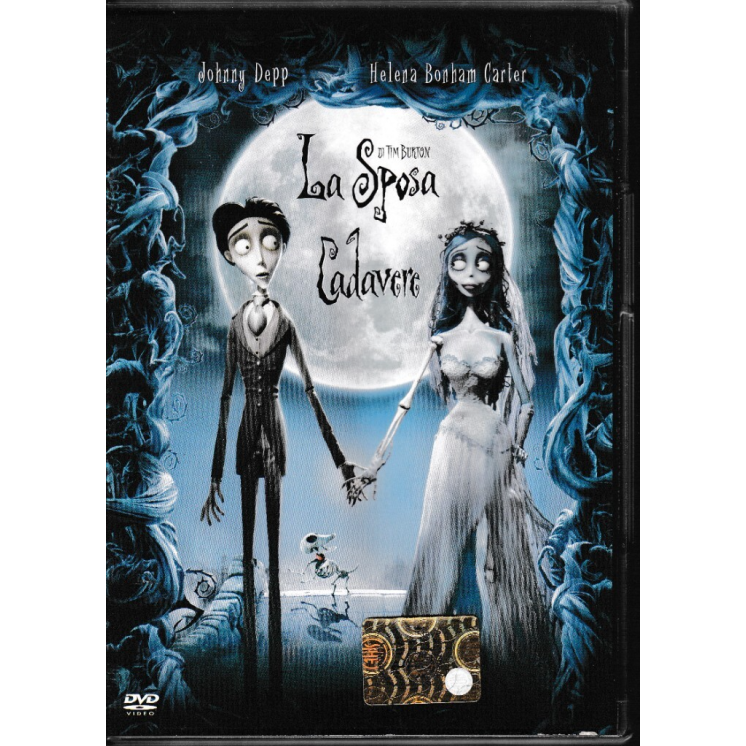 DVD La sposa cadavere ITA nuovo EDITORIALE ed. Warner Bros B36