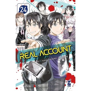 Real Account  24 di Watanabe e Okushou ed. Star Comics NUOVO