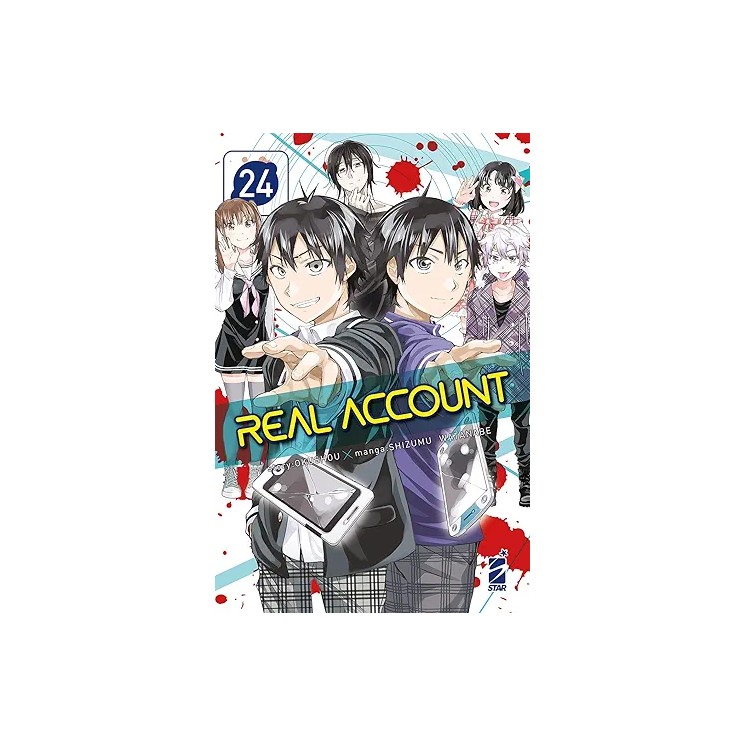 Real Account  24 di Watanabe e Okushou ed. Star Comics NUOVO