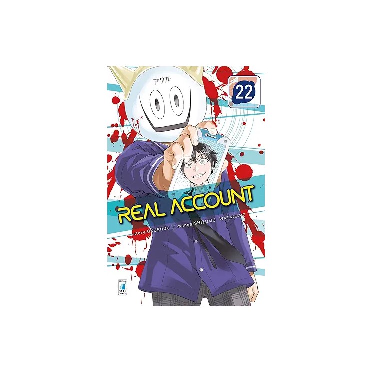 Real Account  22 di Watanabe e Okushou ed. Star Comics NUOVO