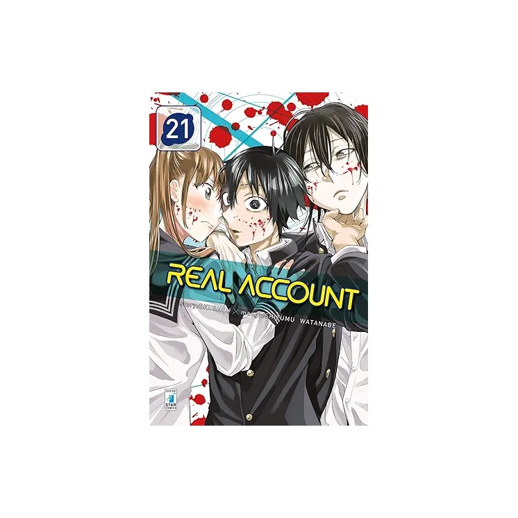 Real Account  21 di Watanabe e Okushou ed. Star Comics NUOVO