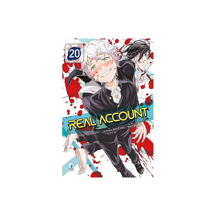 Real Account  20 di Watanabe e Okushou ed. Star Comics NUOVO