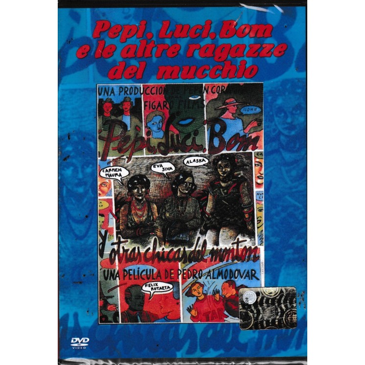 DVD Film Aldodovar : Pepi Luci Bom altre ragazze mucchio ITA nuovo EDIT. B32